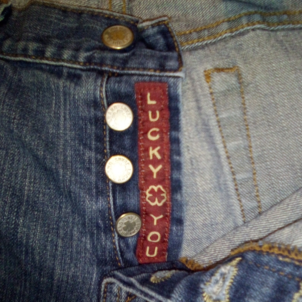 Lucky Brand easy rider Jeans size 8/29 - Picture 6 of 16